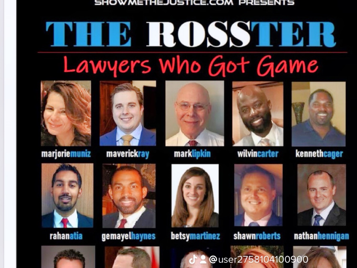 The Rosster Lawyers Who Got Game featuring Shawn Roberts