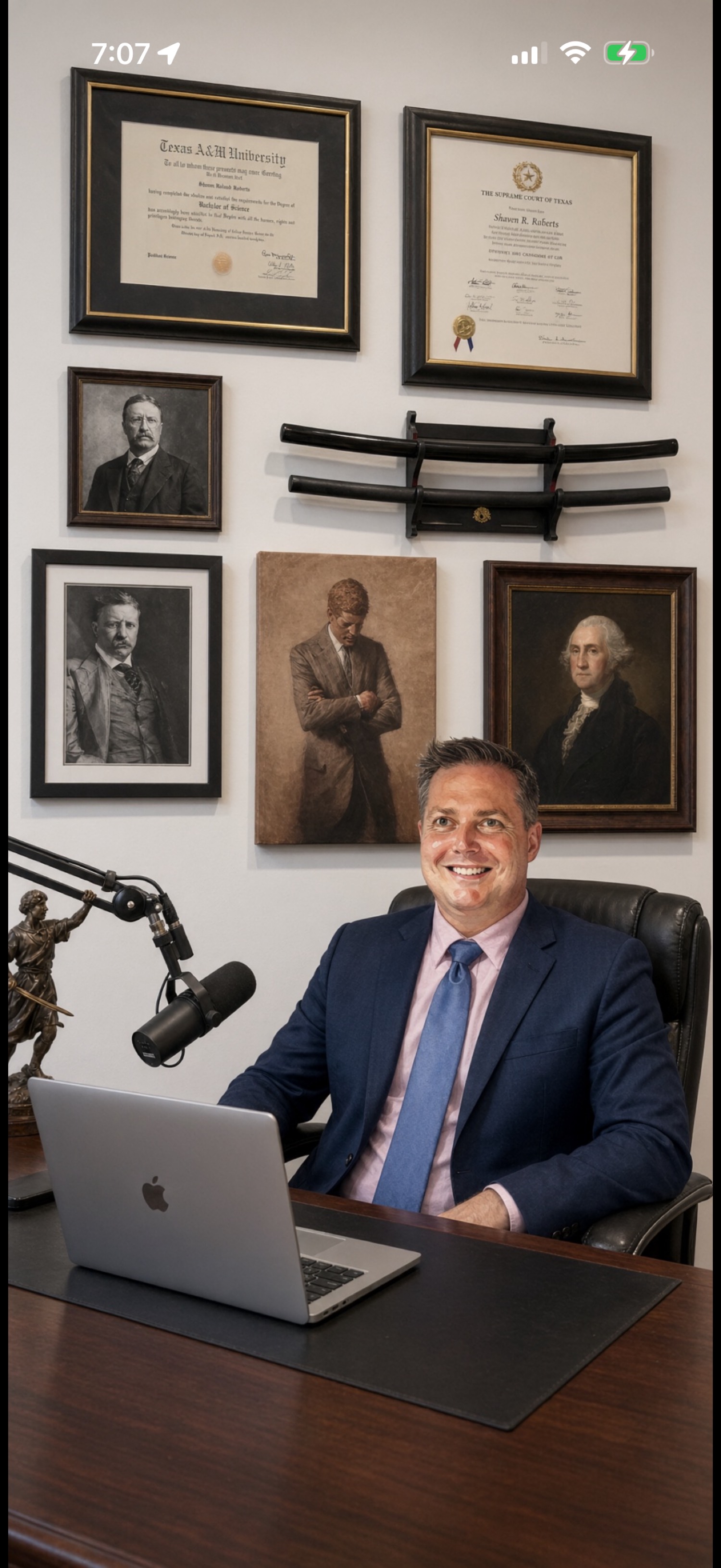 Shawn R. Roberts, Houston trial lawyer